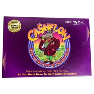 Rich Dad Cashflow Board Game How To Get Out Of The Rat Race Robert Kiyosaki